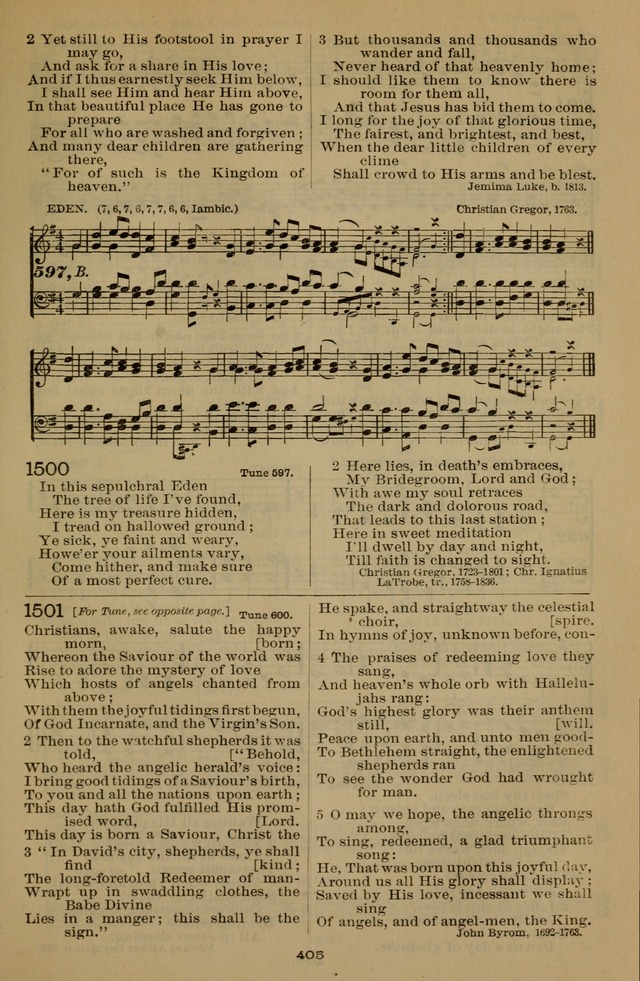 The Liturgy and the Offices of Worship and Hymns of the American Province of the Unitas Fratrum, or the Moravian Church page 589