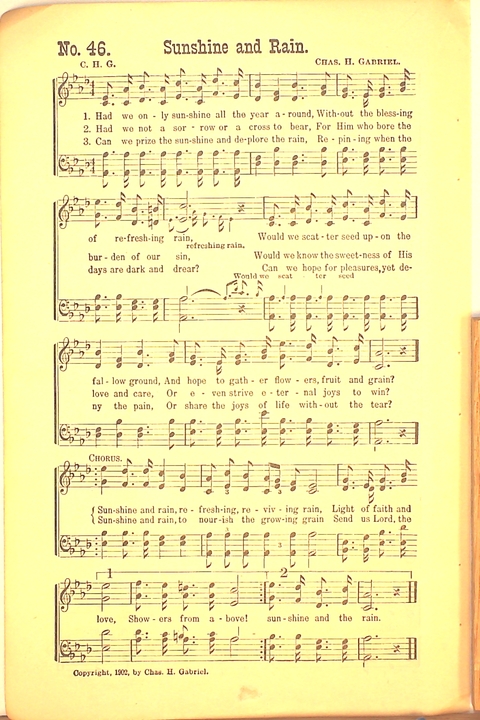 Living Praise: a collection of sacred songs for Sunday-schools, young people