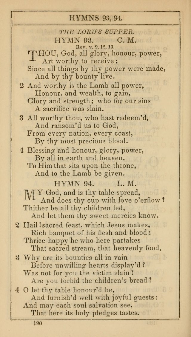 The Lecture-Room Hymn-Book: containing the psalms and hymns of the book of common prayer, together with a choice selection of additional hymns, and an appendix of chants and tunes... page 201