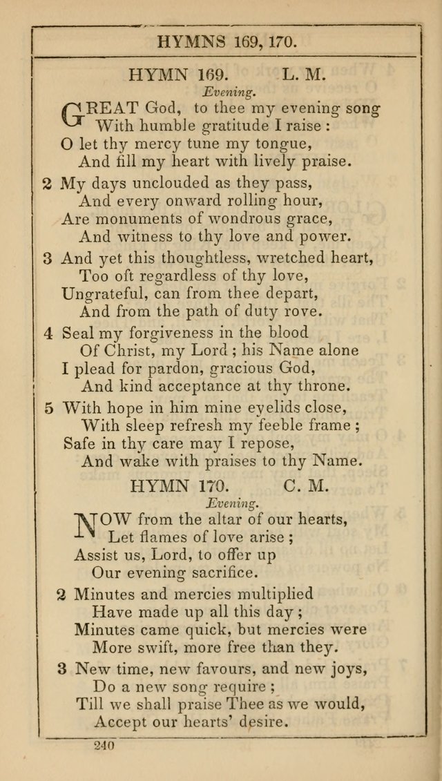 The Lecture-Room Hymn-Book: containing the psalms and hymns of the book of common prayer, together with a choice selection of additional hymns, and an appendix of chants and tunes... page 251