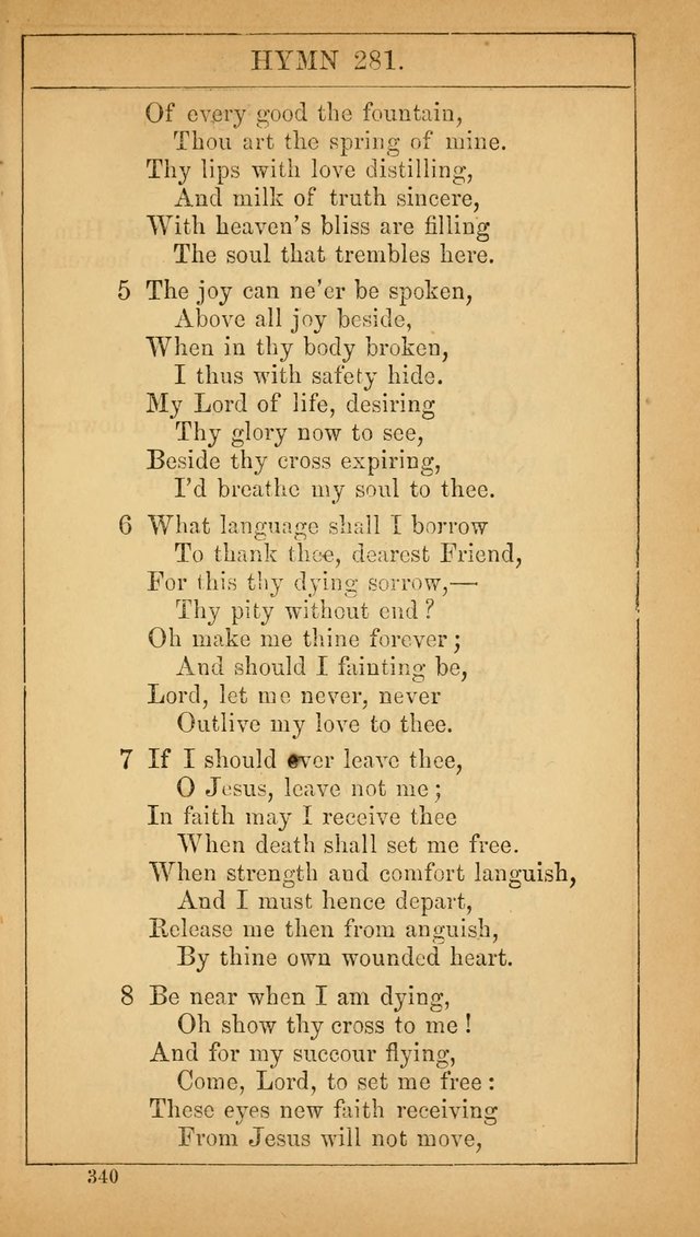The Lecture-Room Hymn-Book: containing the psalms and hymns of the book of common prayer, together with a choice selection of additional hymns, and an appendix of chants and tunes... page 354