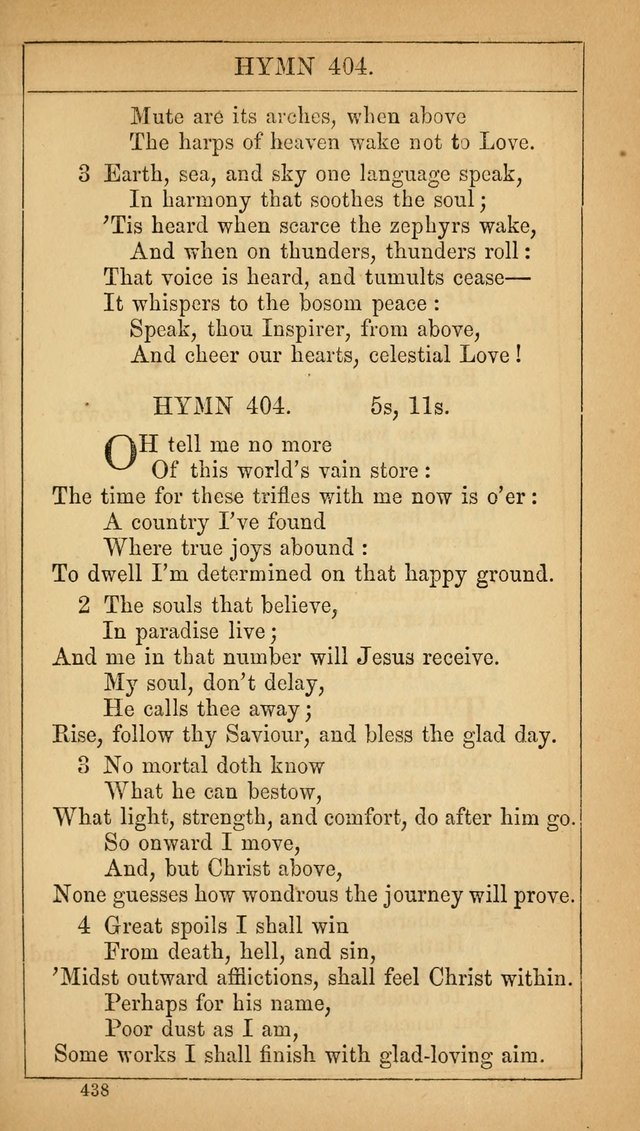 The Lecture-Room Hymn-Book: containing the psalms and hymns of the book of common prayer, together with a choice selection of additional hymns, and an appendix of chants and tunes... page 452