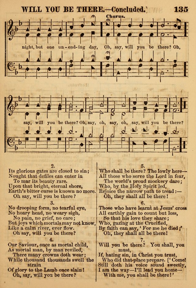 The Little Seraph: in seven character notes, for churches and Sunday-schools page 135