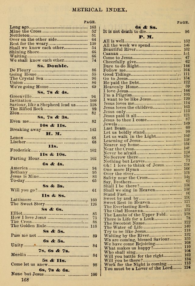 The Little Seraph: in seven character notes, for churches and Sunday-schools page 168