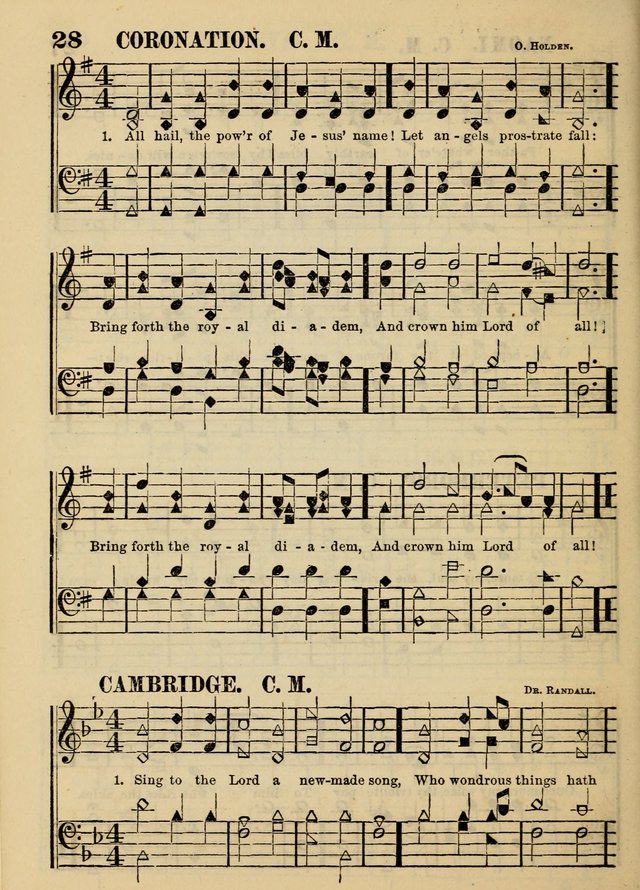 The Little Seraph: in seven character notes, for churches and Sunday-schools page 28