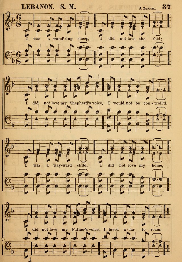 The Little Seraph: in seven character notes, for churches and Sunday-schools page 37