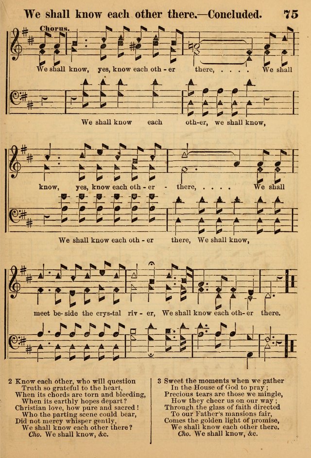 The Little Seraph: in seven character notes, for churches and Sunday-schools page 75