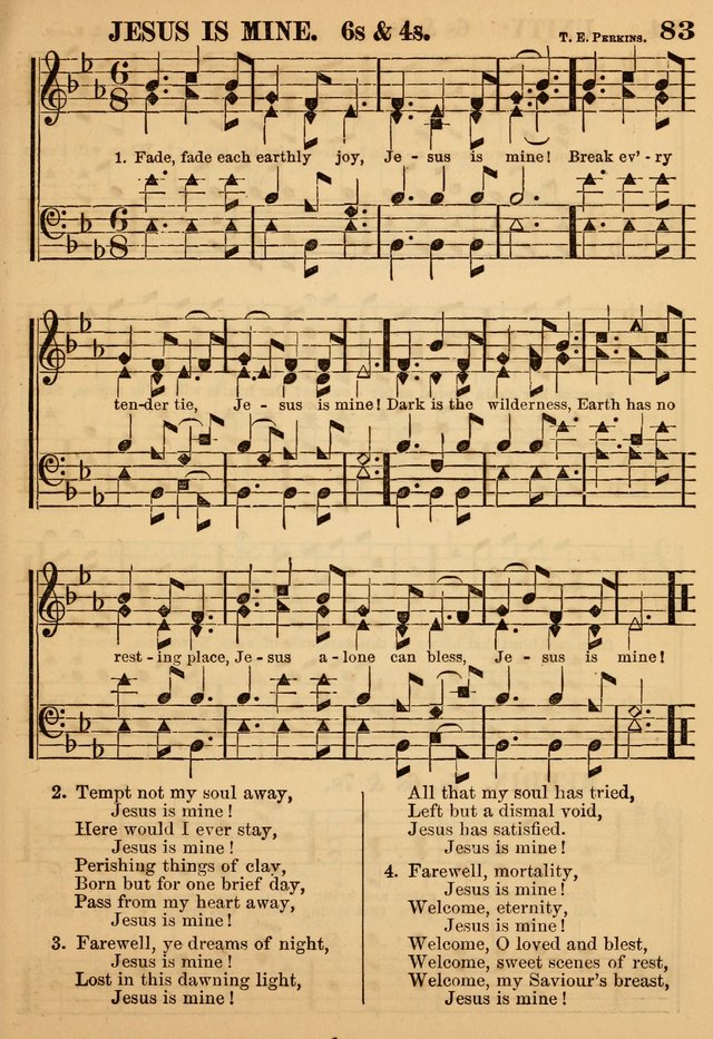 The Little Seraph: in seven character notes, for churches and Sunday-schools page 83