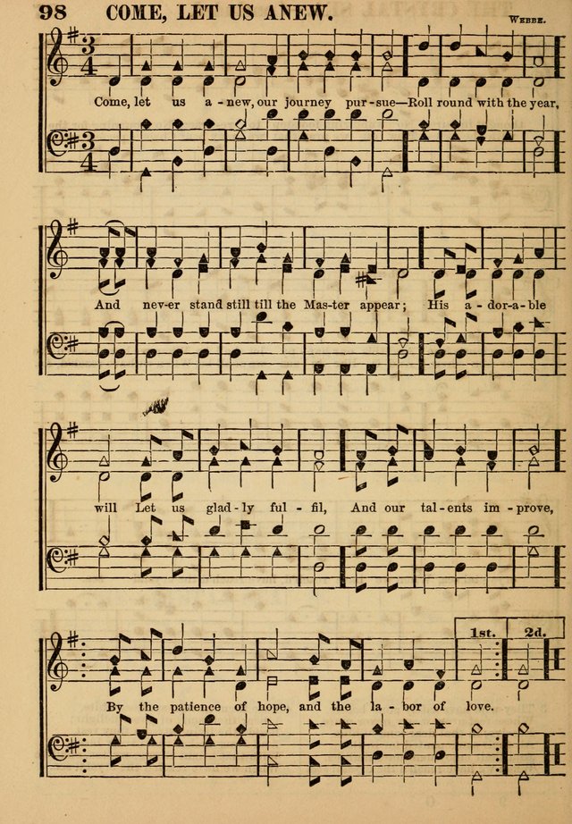The Little Seraph: in seven character notes, for churches and Sunday-schools page 98