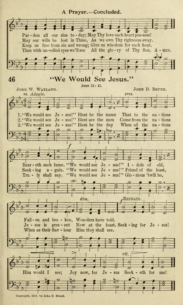Life Songs: a collection of sacred songs for Sunday schools, young people
