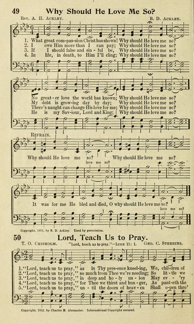 Life Songs: a collection of sacred songs for Sunday schools, young people