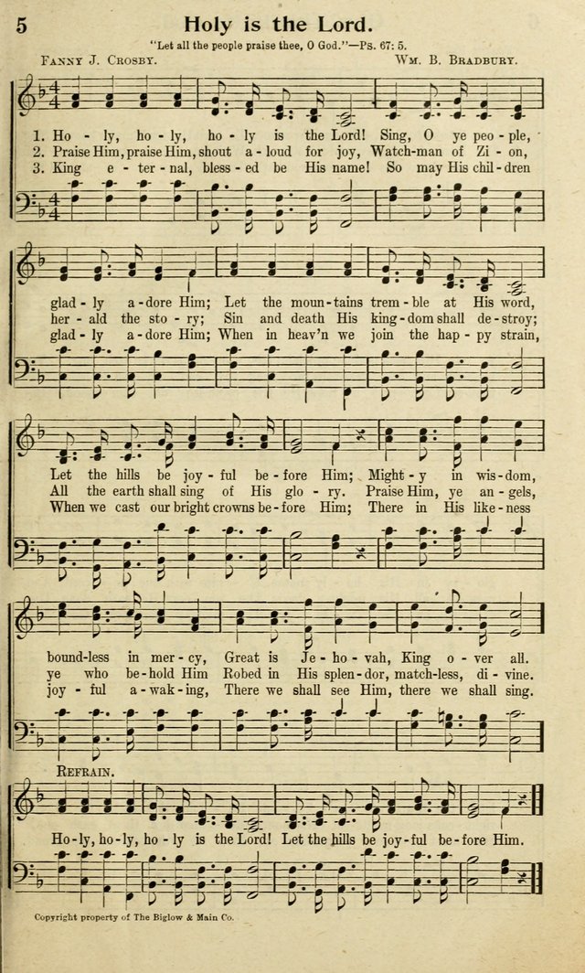 Life Songs: a collection of sacred songs for Sunday schools, young people