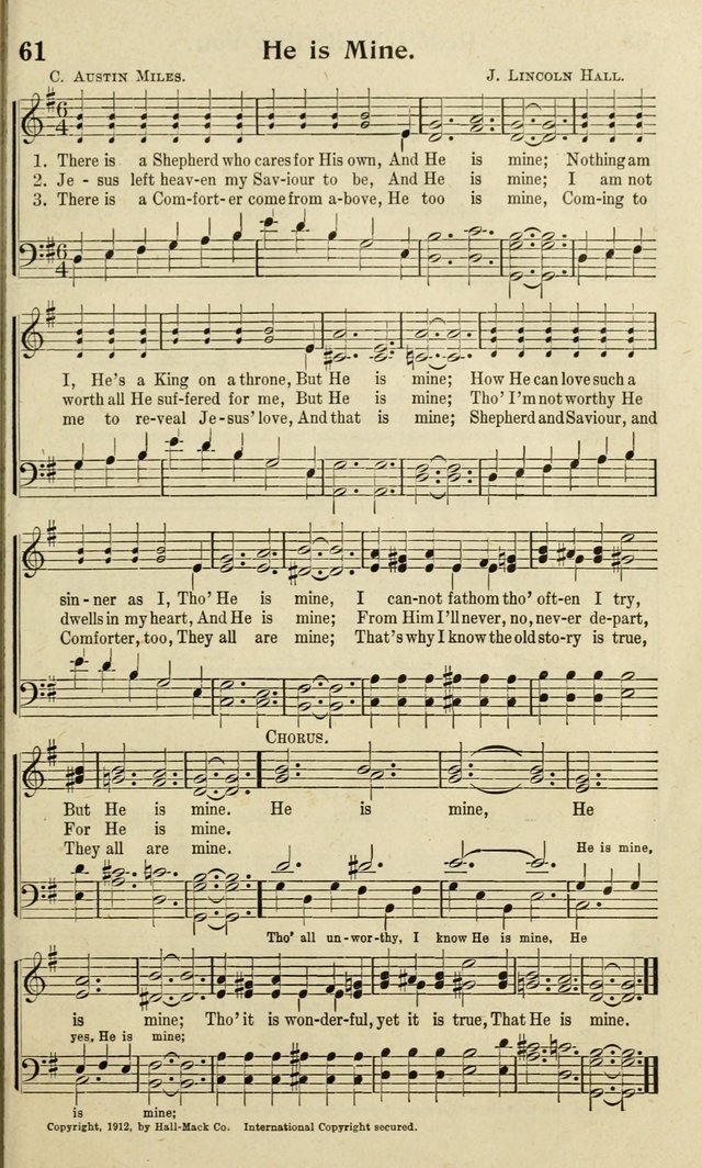 Life Songs: a collection of sacred songs for Sunday schools, young people