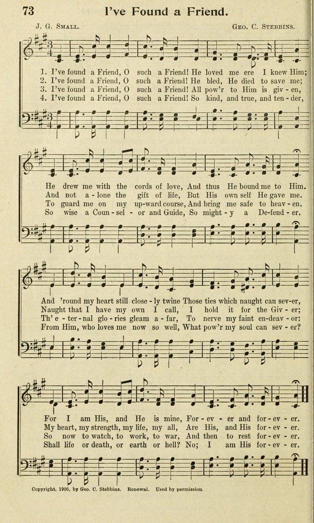 Life Songs: a collection of sacred songs for Sunday schools, young people