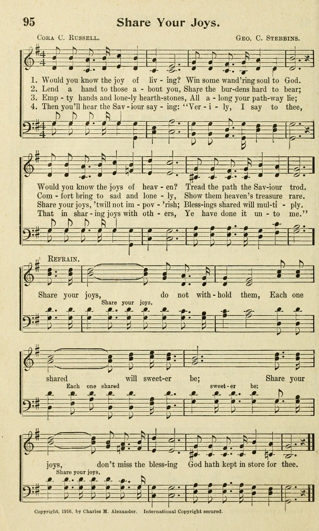 Life Songs: a collection of sacred songs for Sunday schools, young people