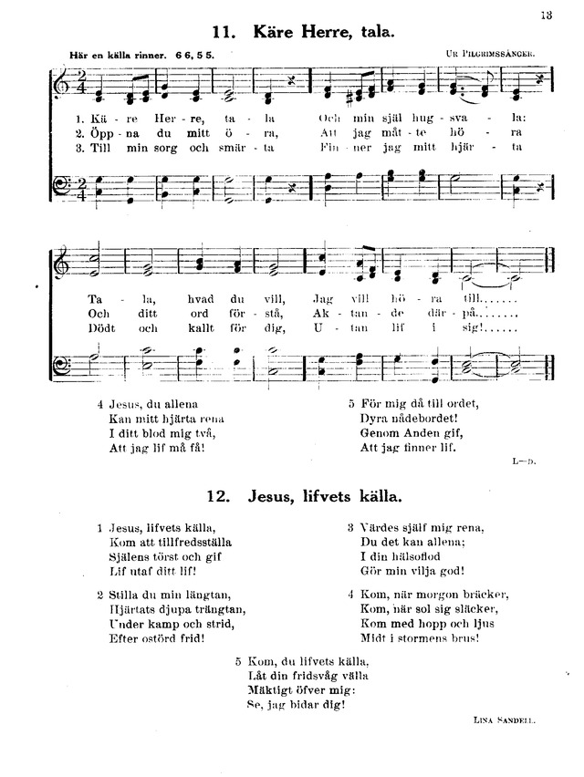 Lutherförbundets Sångbok page 14