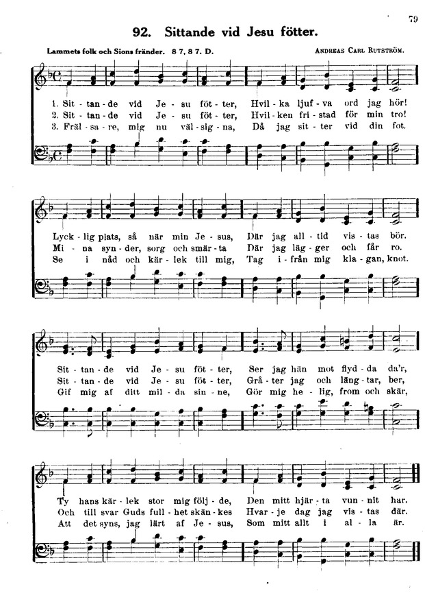 Lutherförbundets Sångbok page 73