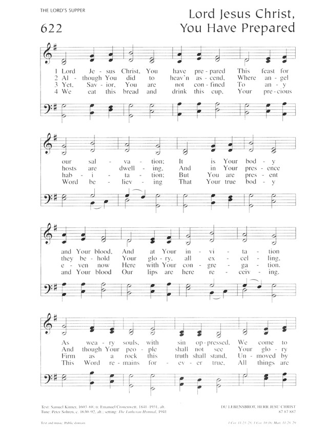 Lutheran Service Book page 586