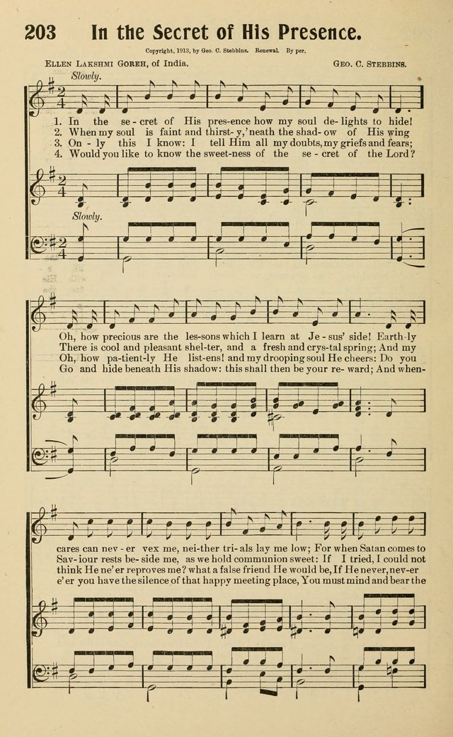 Life and Service Hymns page 199