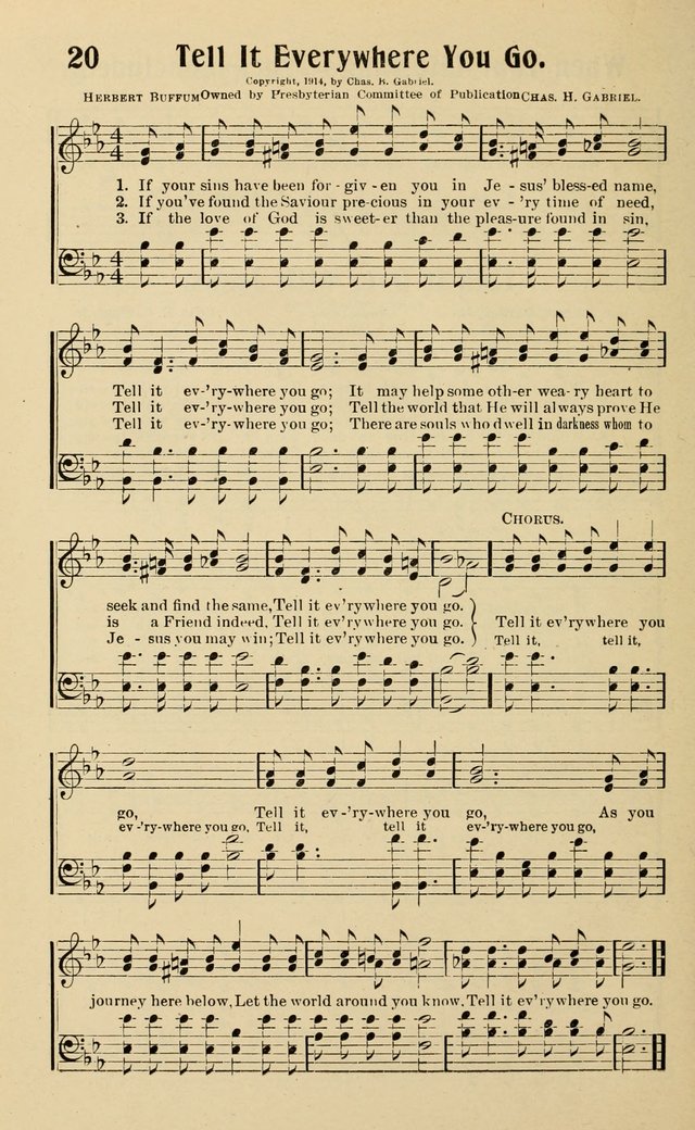 Life and Service Hymns page 21