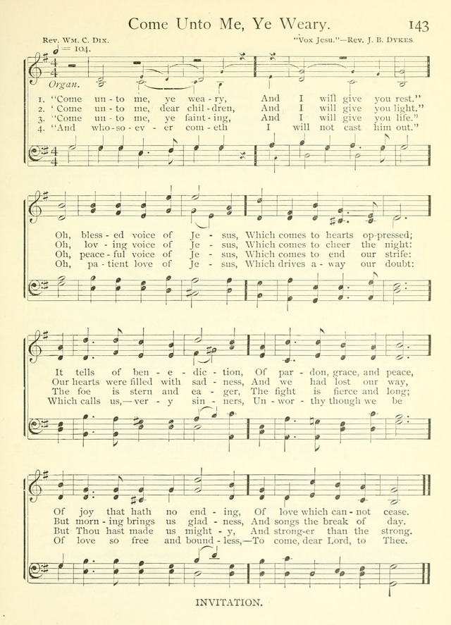 Life-Time Hymns: a collection of old and new hymns of the Christian Church page 151