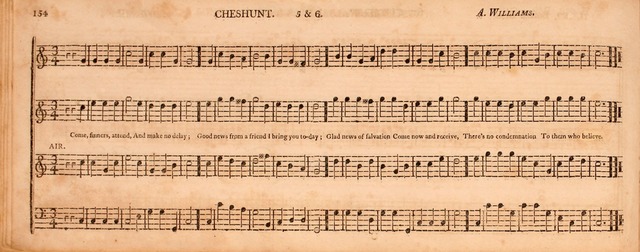 The Middlesex Collection of Church Music: or, ancient psalmody revived: containing a variety of psalm tunes, the most suitable to be used in divine service (2nd ed. rev. cor. and enl.) page 154