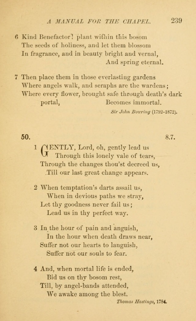 Manual for the chapel of Girard College page 248
