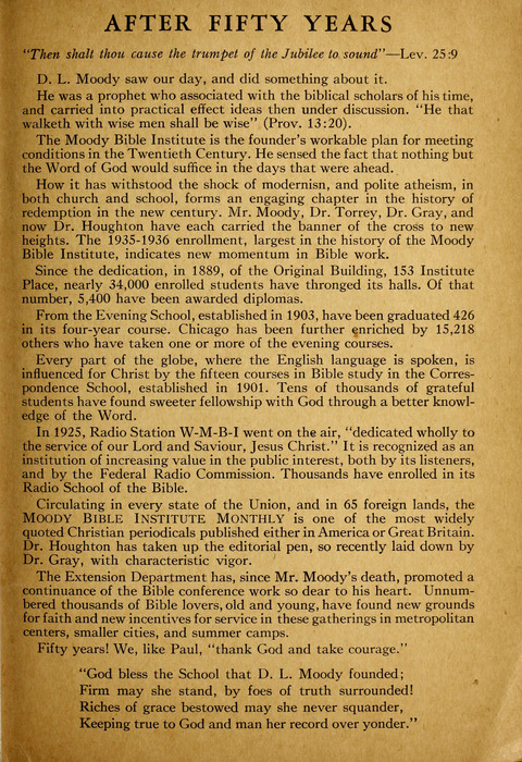 Moody Centenary Song Book page 65
