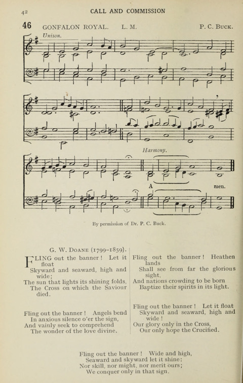 A Missionary Hymn Book page 38