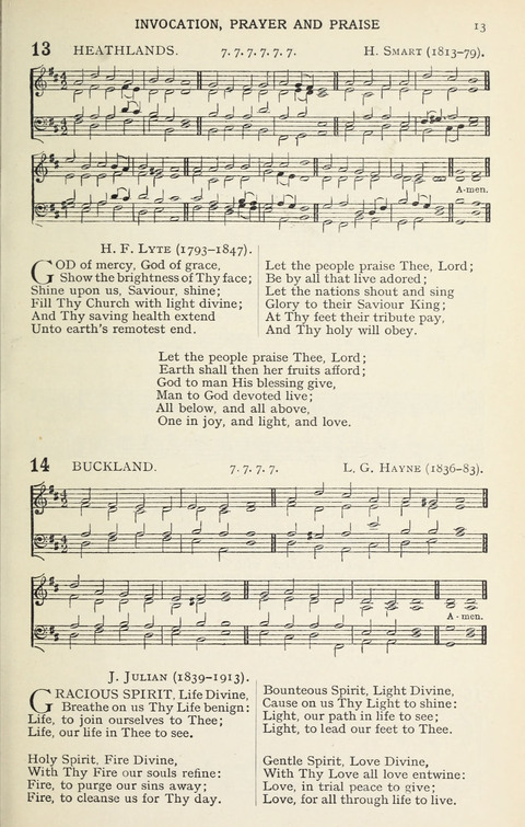 A Missionary Hymn Book page 9