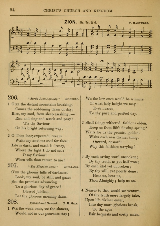 Melodies and Hymns for Divine Service in Appleton Chapel page 90