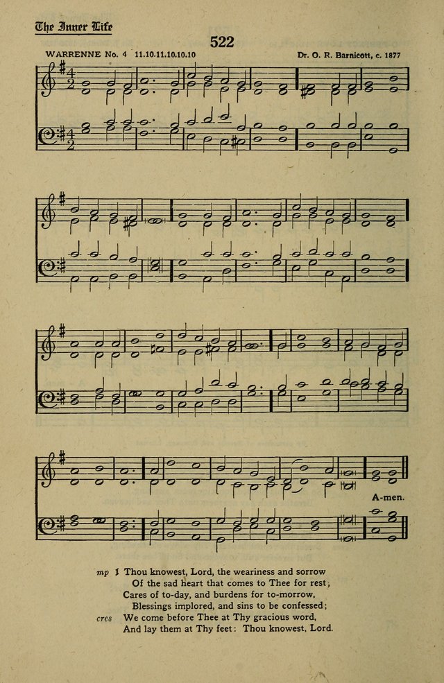 Methodist Hymn and Tune Book: official hymn book of the Methodist Church page 570
