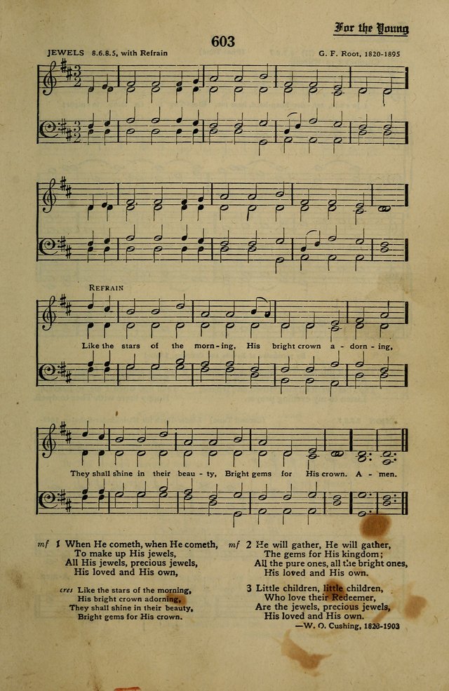 Methodist Hymn and Tune Book: official hymn book of the Methodist Church page 667