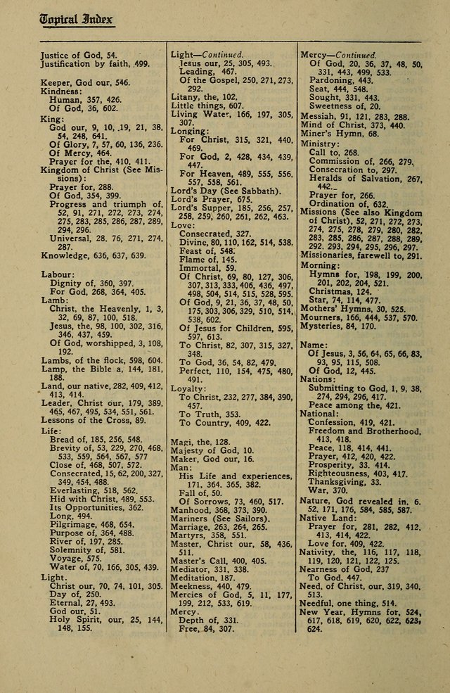 Methodist Hymn and Tune Book: official hymn book of the Methodist Church page 758