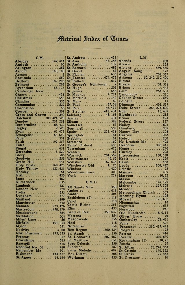 Methodist Hymn and Tune Book: official hymn book of the Methodist Church page 773