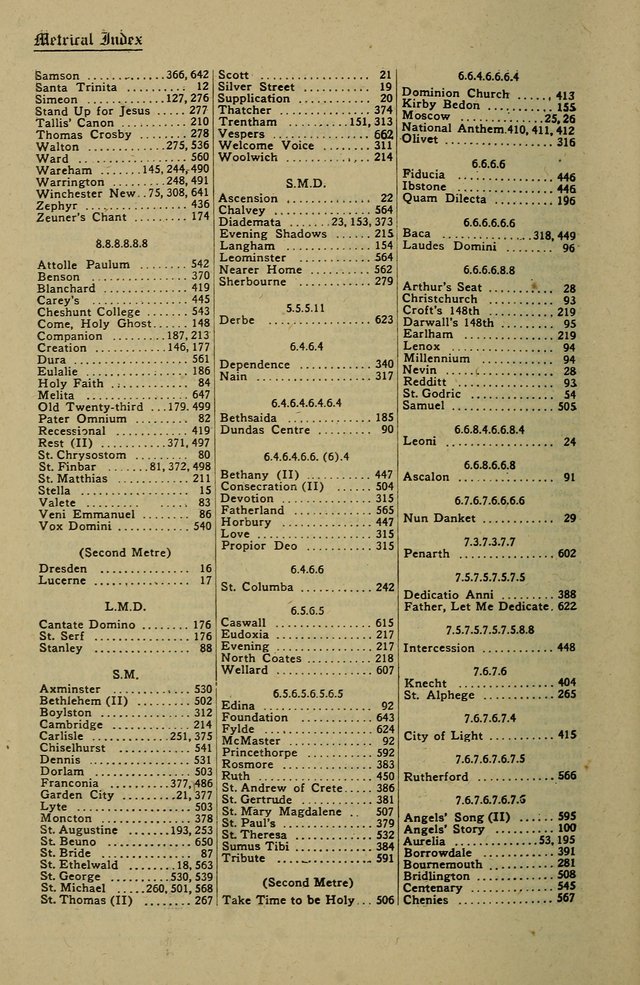 Methodist Hymn and Tune Book: official hymn book of the Methodist Church page 774