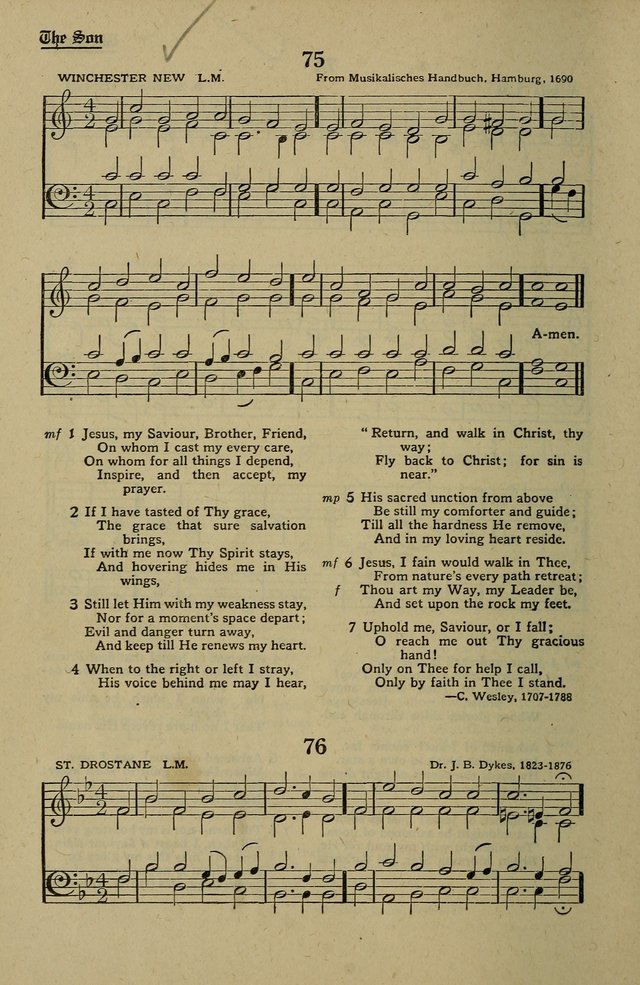 Methodist Hymn and Tune Book: official hymn book of the Methodist Church page 80