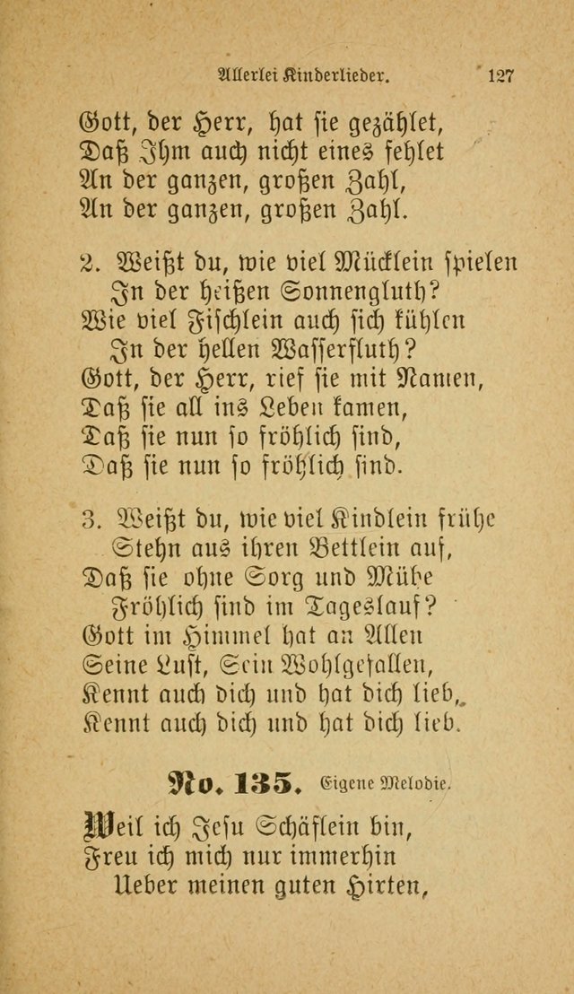 Muntere Lieder: Eine Sammlung der beliebtesten und brauchbarsten Gesänge für Sonntagsschulen und andere christlichen Versammlungen. 3. Aufl. page 132