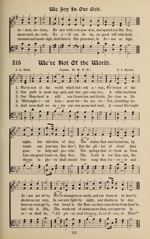 Messages of Love Hymn Book: for Gospel, Sunday School, Special Services and Home Singing page 193