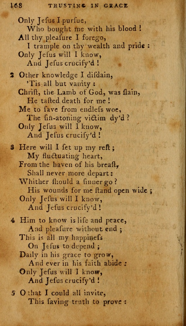 The Methodist Pocket Hymn-book, revised and improved: designed as a constant companion for the pious, of all denominations (30th ed.) page 168
