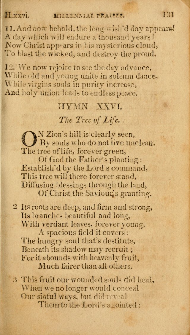 Millennial Praises: containing a collection of gospel hymns, in four parts; adapted to the day of Christ