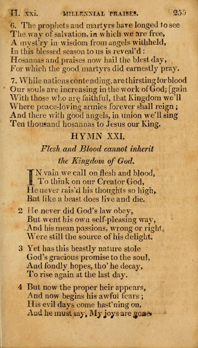 Millennial Praises: containing a collection of gospel hymns, in four parts; adapted to the day of Christ