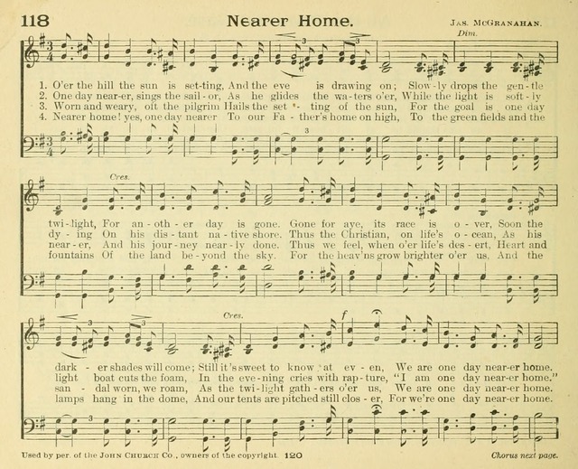 Morning Stars: a collection of sacred hymns and tunes for Sunday schools and other religious gatherings page 127