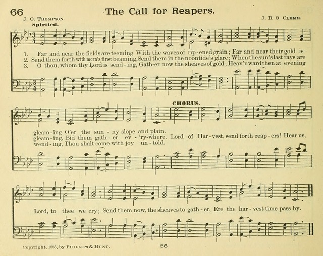 Morning Stars: a collection of sacred hymns and tunes for Sunday schools and other religious gatherings page 75