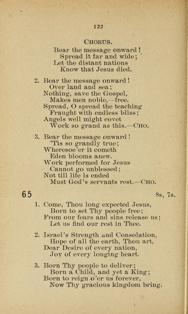 Missionary Services and Hymnal: a manual for the use of the Woman