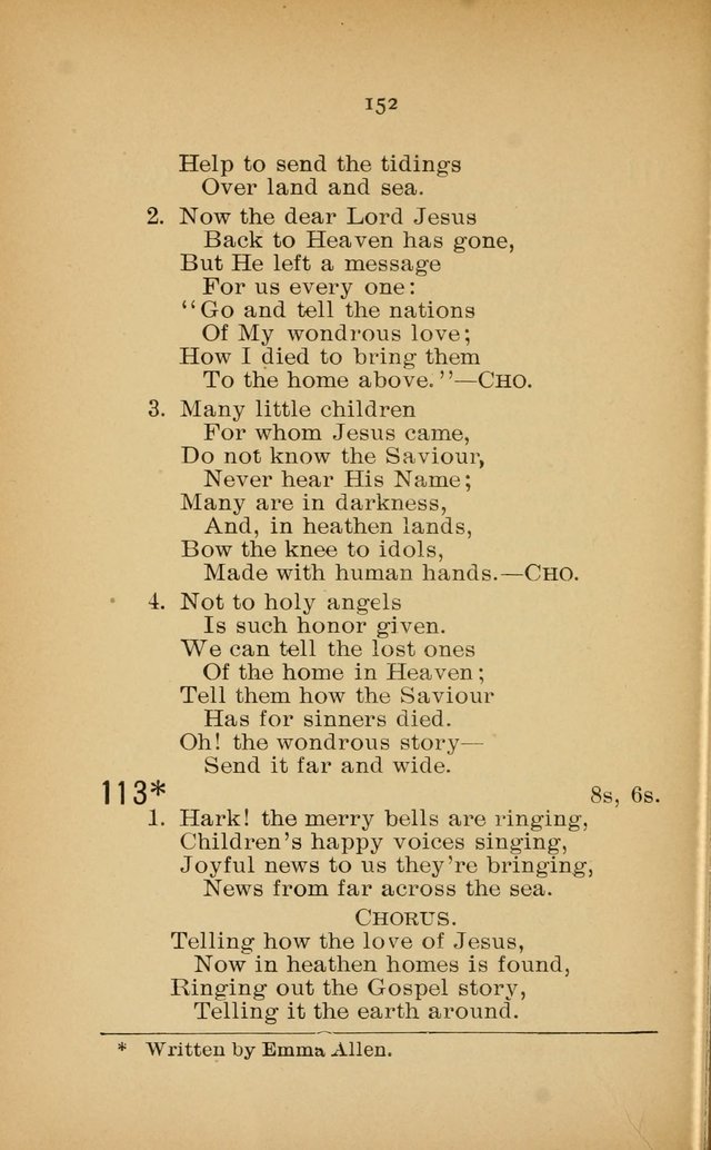 Missionary Services and Hymnal: a manual for the use of the Woman