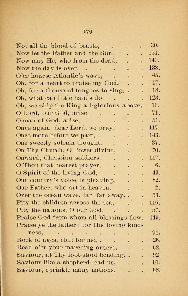 Missionary Services and Hymnal: a manual for the use of the Woman
