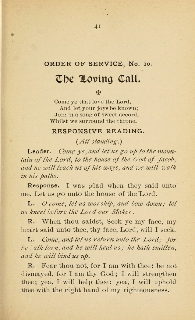 Missionary Services and Hymnal: a manual for the use of the Woman