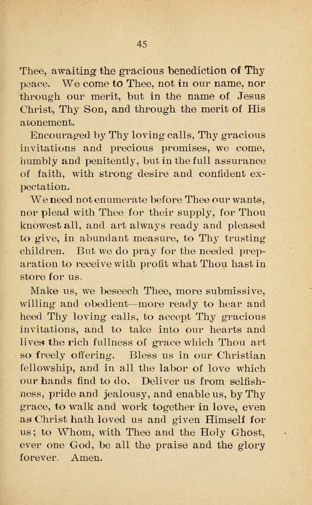 Missionary Services and Hymnal: a manual for the use of the Woman