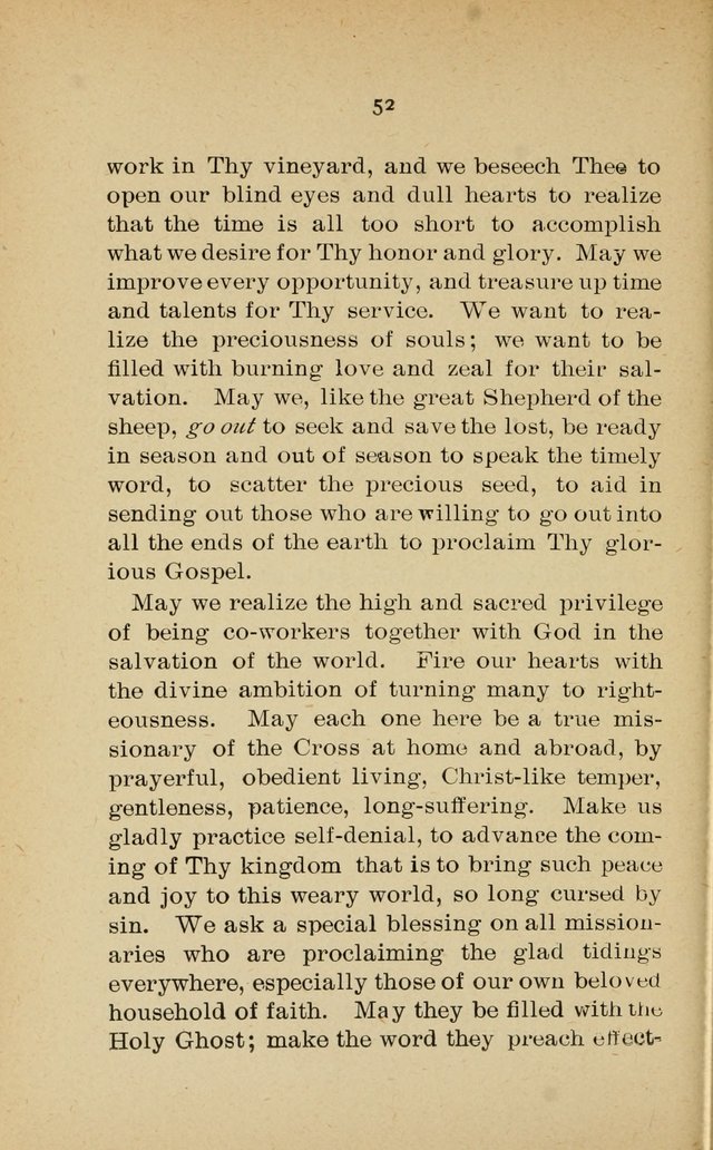 Missionary Services and Hymnal: a manual for the use of the Woman